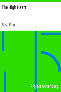 The High Heart — Basil King cover