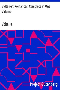 Voltaire's Romances, Complete in One Volume — Voltaire cover