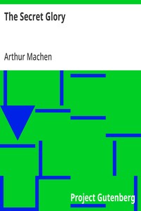 The Secret Glory — Arthur Machen cover