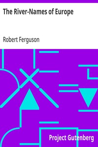 The River-Names of Europe — Robert Ferguson cover