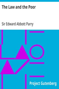 The Law and the Poor — Edward Abbott, Sir Parry cover