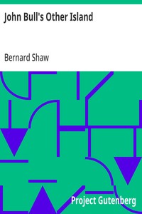 John Bull's Other Island — Bernard Shaw cover