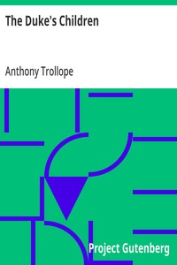 The Duke's Children — Anthony Trollope cover