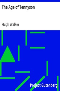 The Age of Tennyson — Hugh Walker cover