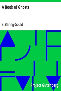 A Book of Ghosts — S. (Sabine) Baring-Gould cover