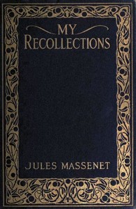 My Recollections — Jules Massenet cover