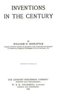 Inventions in the century cover
