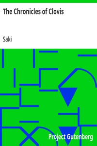 The Chronicles of Clovis — Saki cover