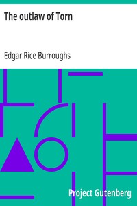 The outlaw of Torn — Edgar Rice Burroughs cover