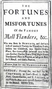 The Fortunes and Misfortunes of the Famous Moll Flanders — Daniel Defoe cover