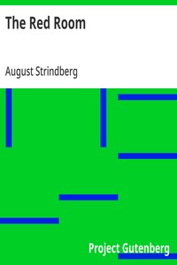 The Red Room — August Strindberg cover