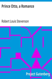 Prince Otto, a Romance — Robert Louis Stevenson cover