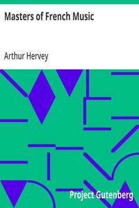 Masters of French Music — Arthur Hervey cover