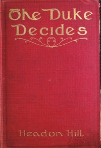 The Duke Decides — Headon Hill cover