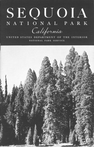 Sequoia [California] National Park — United States. Department of the Interior cover