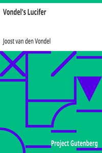 Vondel's Lucifer — Joost van den Vondel cover