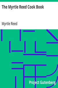 The Myrtle Reed Cook Book cover
