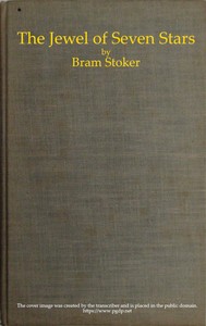 The Jewel of Seven Stars — Bram Stoker cover