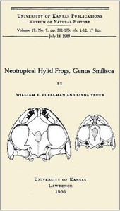 Neotropical Hylid Frogs, Genus Smilisca — William Edward Duellman cover