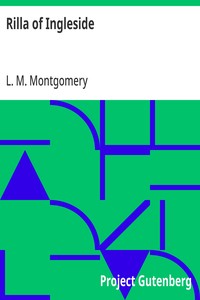 Rilla of Ingleside — L. M. (Lucy Maud) Montgomery cover