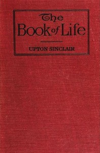 The Book of Life — Upton Sinclair cover