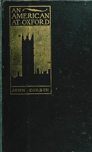 An American at Oxford — John Corbin cover