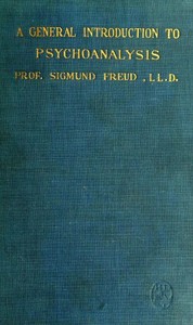 A General Introduction to Psychoanalysis — Sigmund Freud cover
