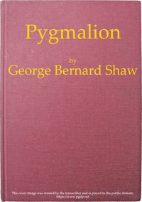 Pygmalion — Bernard Shaw cover
