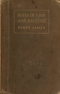 Notes of a Son and Brother cover
