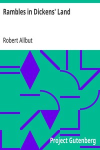Rambles in Dickens' Land — Robert Allbut cover