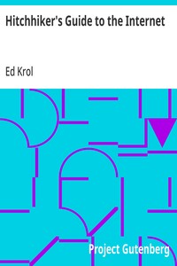 Hitchhiker's Guide to the Internet — Ed Krol cover