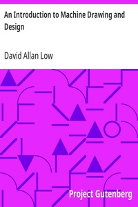An Introduction to Machine Drawing and Design — David Allan Low cover