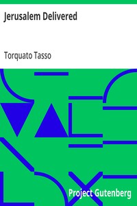 Jerusalem Delivered — Torquato Tasso cover
