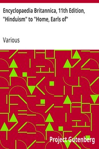 Encyclopaedia Britannica, 11th Edition, "Hinduism" to "Home, Earls of": Volume 13, Slice 5 cover