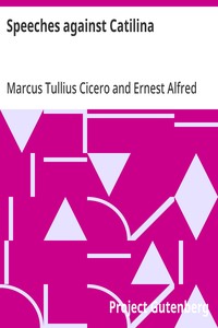 Speeches against Catilina — Marcus Tullius Cicero cover