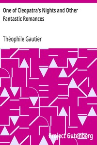 One of Cleopatra's Nights and Other Fantastic Romances — Théophile Gautier cover