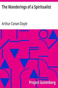 The Wanderings of a Spiritualist — Arthur Conan Doyle cover