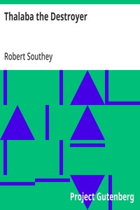Thalaba the Destroyer — Robert Southey cover
