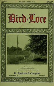 Bird-Lore, March-April 1916 — Various cover