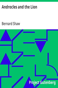 Androcles and the Lion — Bernard Shaw cover