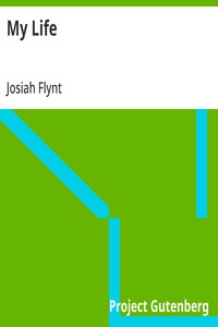 My Life — Josiah Flynt cover