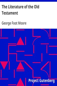 The Literature of the Old Testament cover
