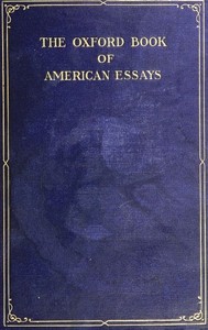 The Oxford Book of American Essays — Anonymous cover