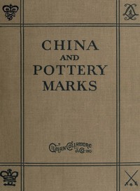China and Pottery Marks — Unknown cover