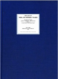 The Life of Mrs. Humphry Ward — Janet Penrose Trevelyan cover