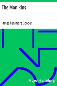 The Monikins — James Fenimore Cooper cover