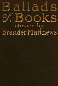 Ballads of Books — Anonymous cover