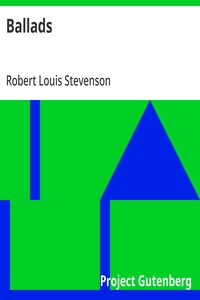 Ballads — Robert Louis Stevenson cover