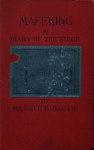 Mafeking : $b a diary of the siege cover