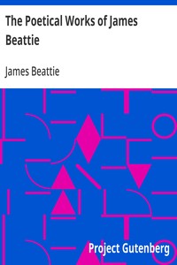 The Poetical Works of James Beattie cover